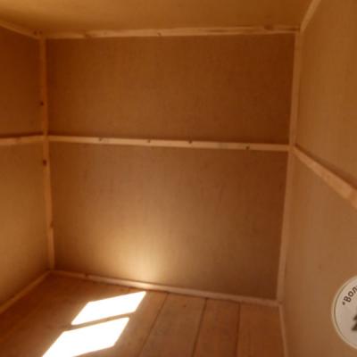 Блок-контейнер деревянный вид изнутри